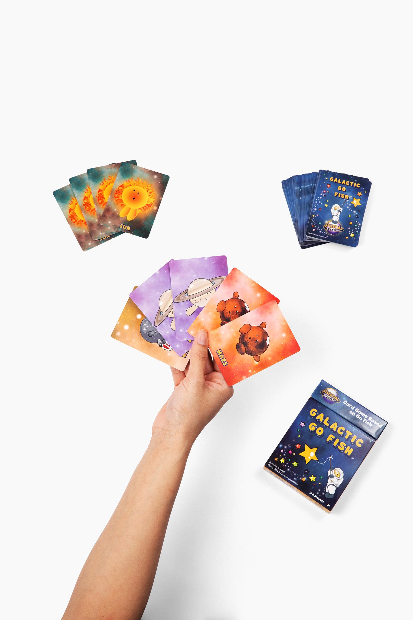 Galactic Go Fish Card Game