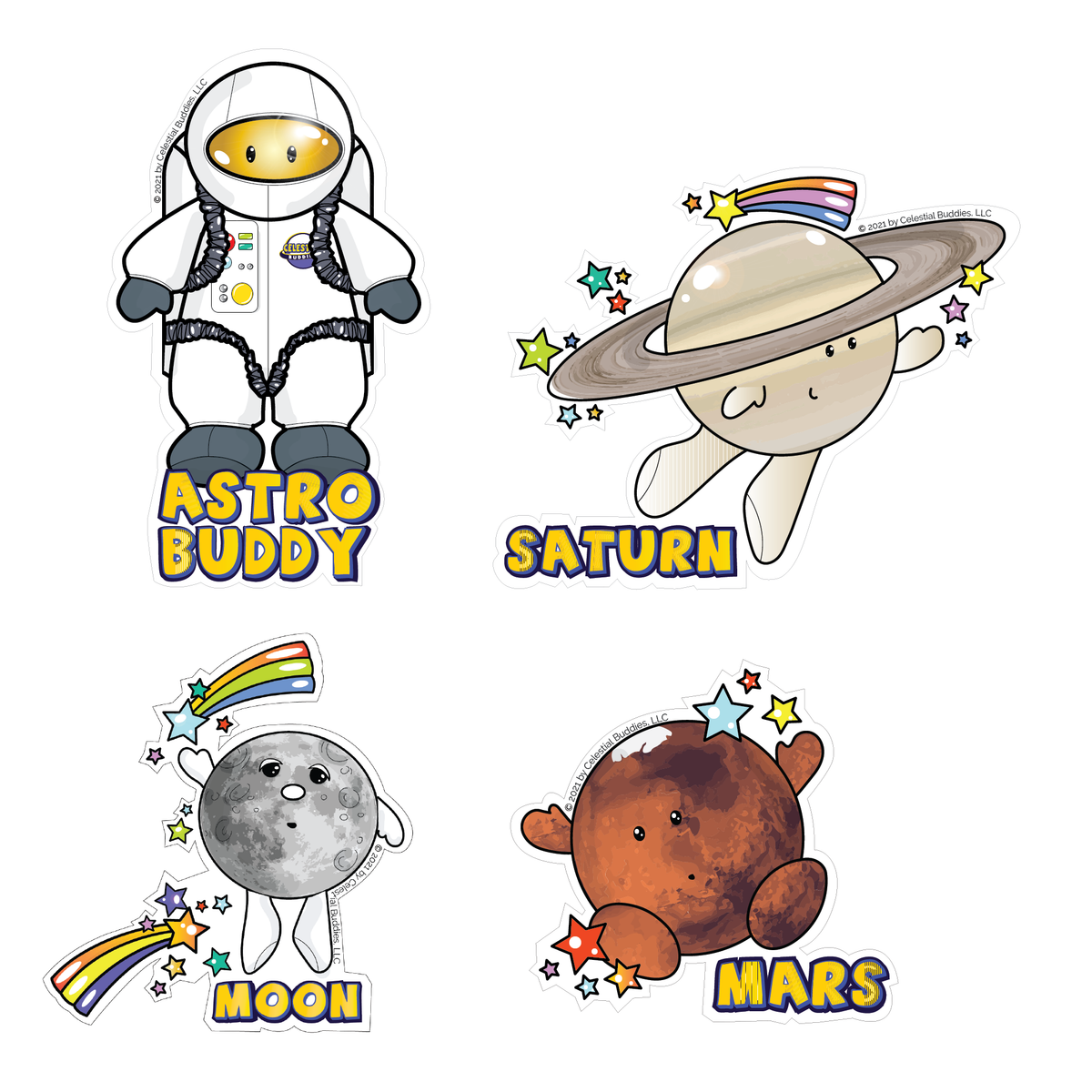Celestial Stickers - ONLY 1 LEFT!