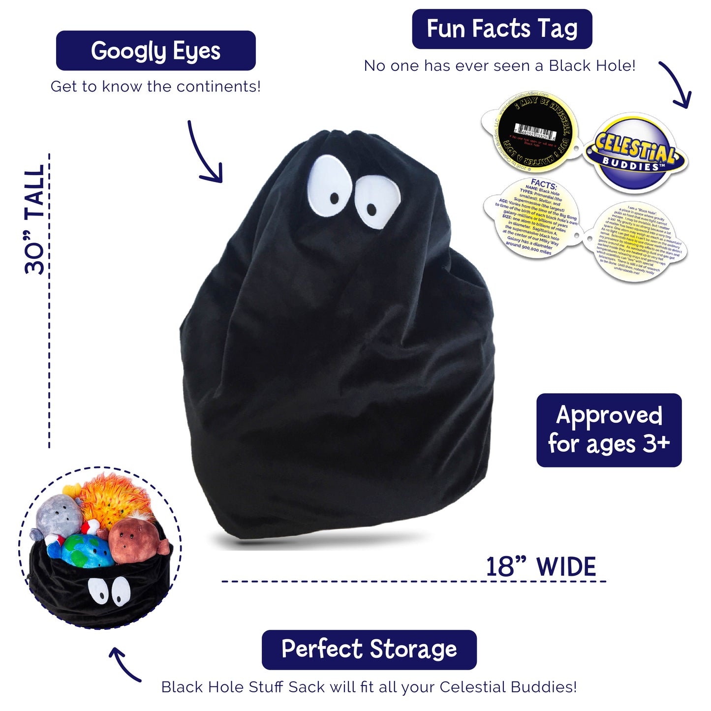 Black Hole Stuff Sack