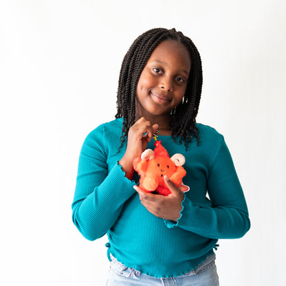 Aries Zodiac Plush Bag Charm | Lucky Stars Hamal