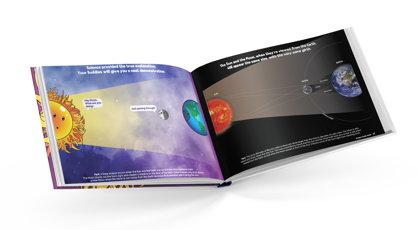 solar eclipse book inside page
