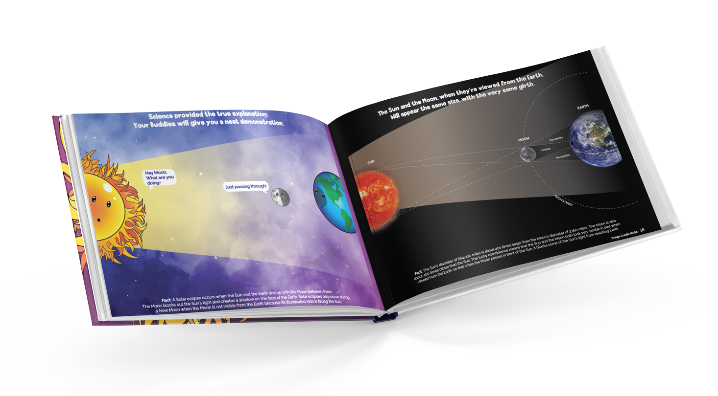 solar eclipse book inside page