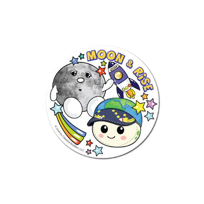 Rise the zero gravity indicator and moon sticker