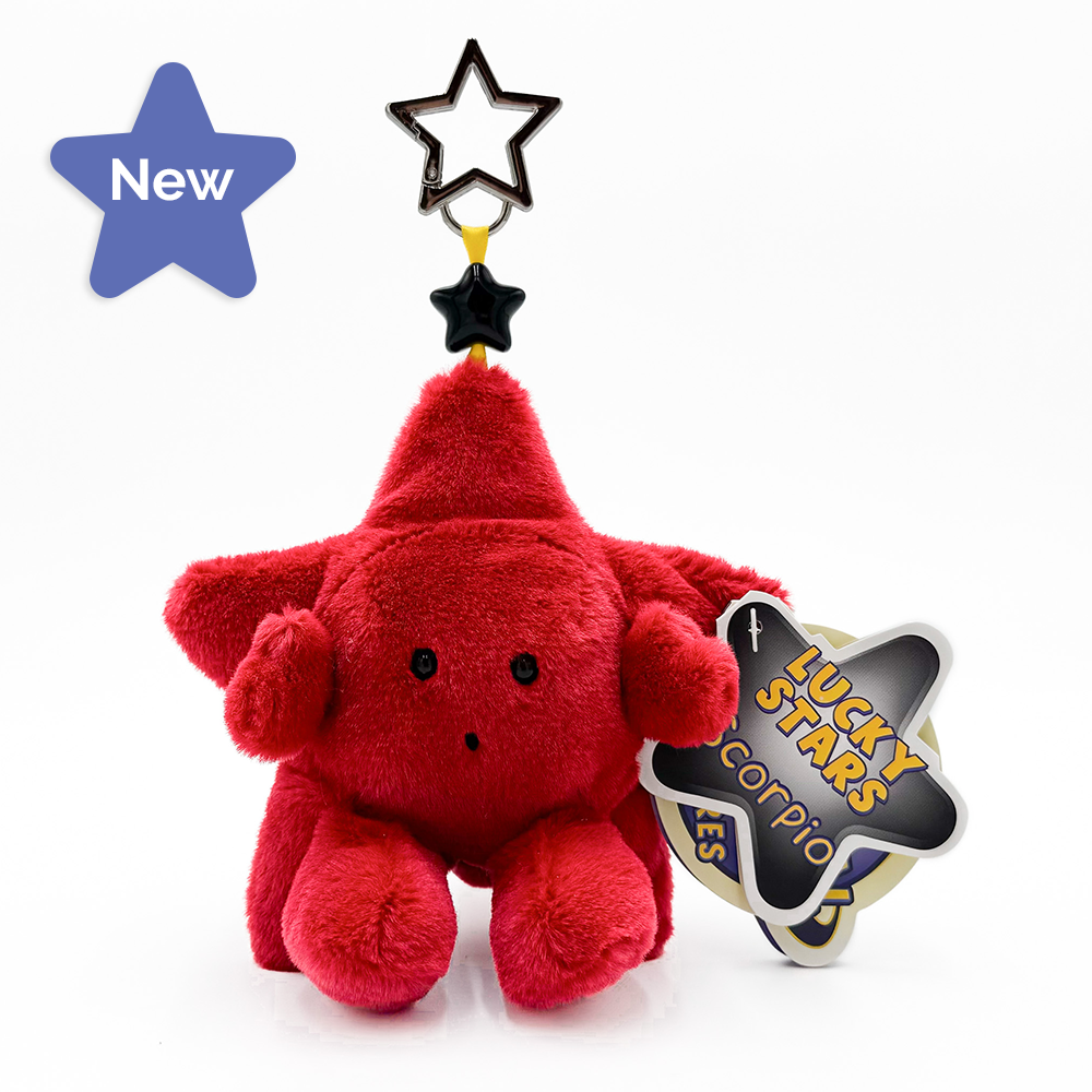 Scorpio Zodiac Plush Bag Charm | Lucky Stars Antares
