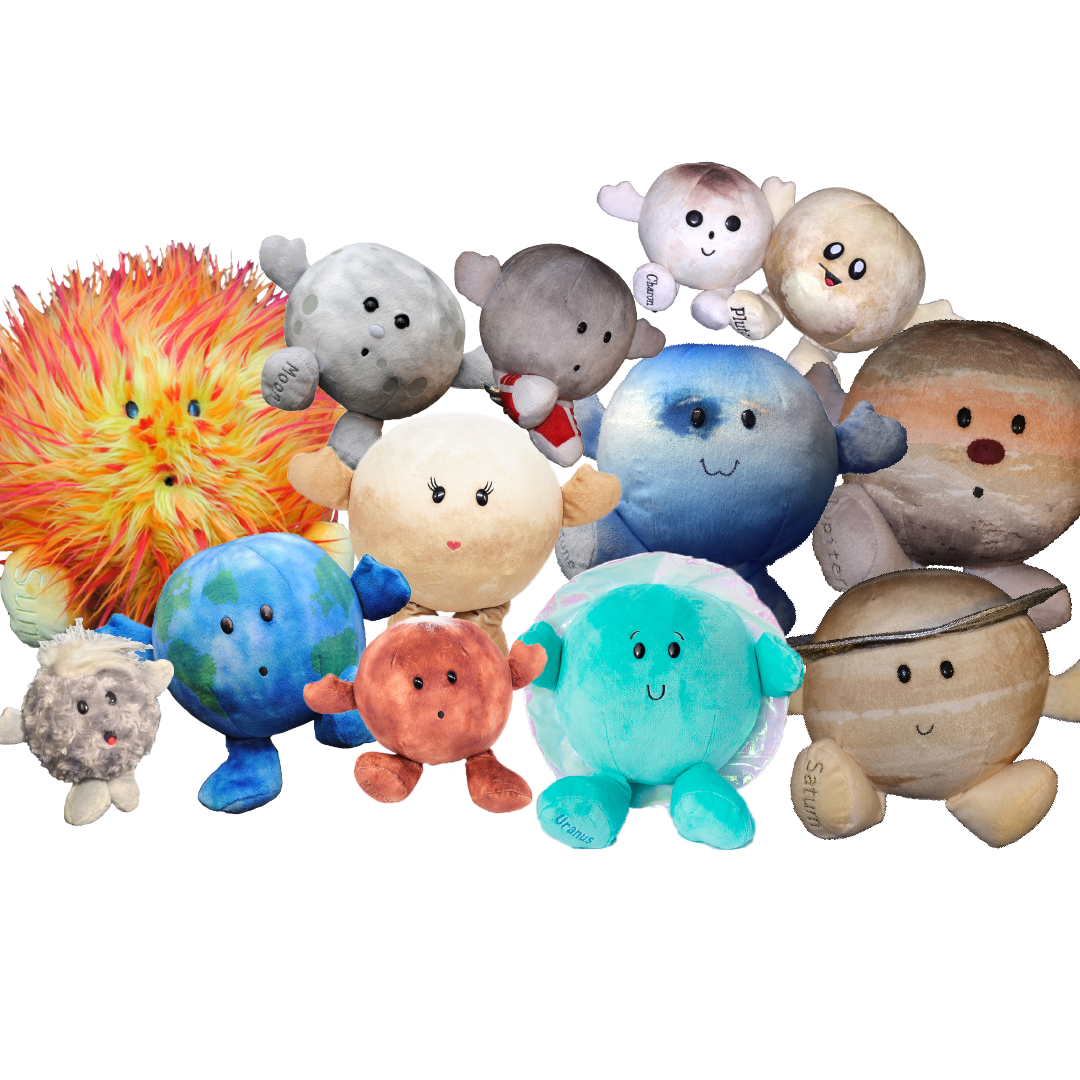 Solar system plush toys sales