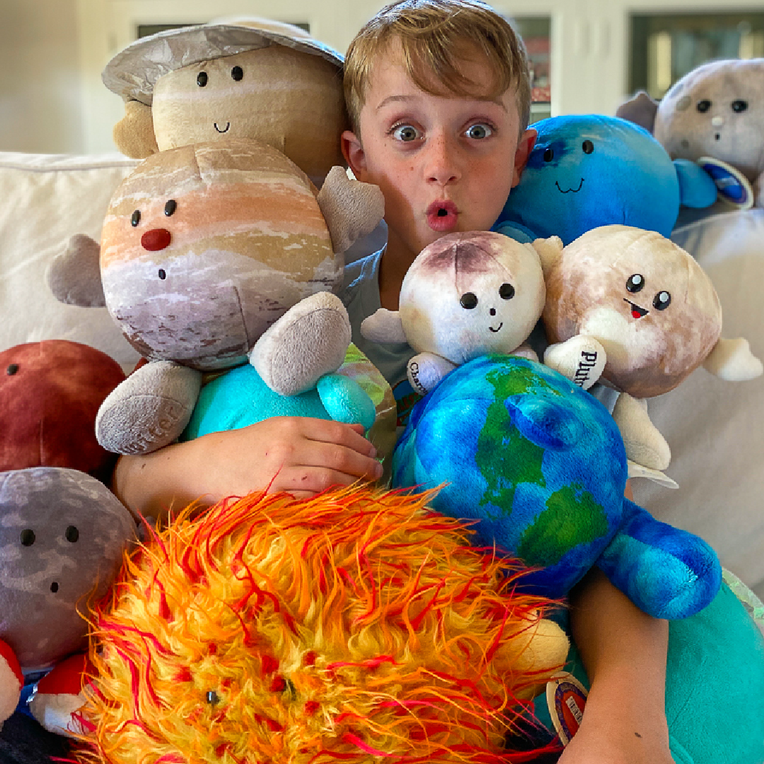 Solar system plush deals toys